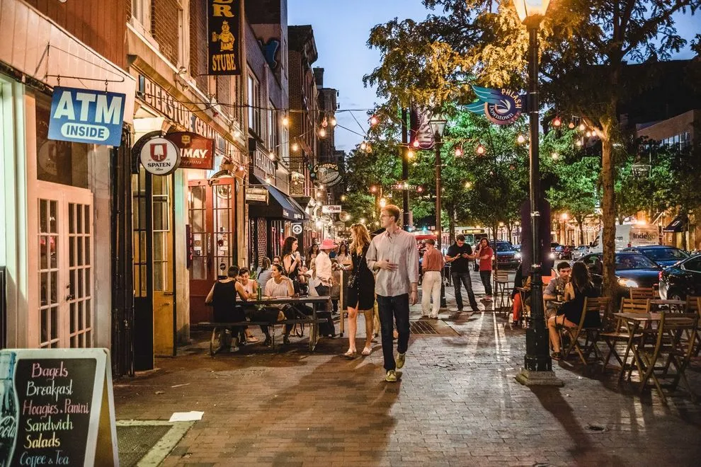 Rittenhouse square nightlife